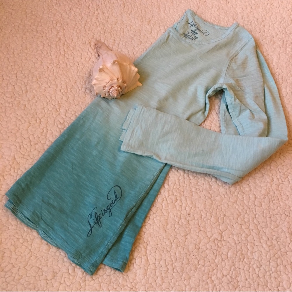 Life is Good • fitted long sleeve tee